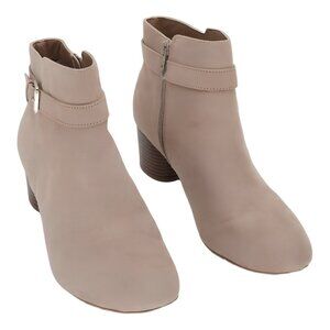 Style Co Ariella Buckle Ankle Dress Booties Light Taupe - US 9.5M